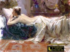 Tranh Sơn Dầu Thiếu Nữ Khỏa Thân Nghệ Thuật  (60)